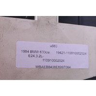 BMW 633csi 635Csi E24 Speedometer Instrument Cluster OEM