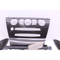 2006-2007 BMW M6 Carbon Fiber Trim Set Dash Console Door Panel E63 E64 OEM