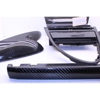 2006-2007 BMW M6 Carbon Fiber Trim Set Dash Console Door Panel E63 E64 OEM