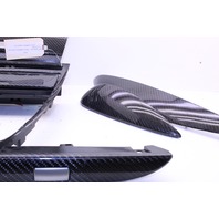 2006-2007 BMW M6 Carbon Fiber Trim Set Dash Console Door Panel E63 E64 OEM