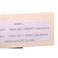 2006-2010 BMW M5 M6 Front Brake Caliper Calipers Pair Set E60 E63 E64 OEM