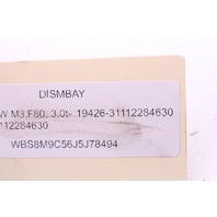 2016-2018 BMW M3 Front Suspension K Frame 31112284630 22K OEM