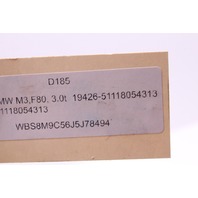 2015-2018 BMW M3 M4 Front Bumper Left Lower Bracket 51118054313 OEM