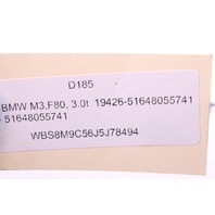 2015-2018 BMW M3 M4 Lower Left Auxiliary Bracket Holder 51648055741 OEM