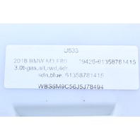 2018 BMW M3 F80 Front Electronic Control Module FEM OEM