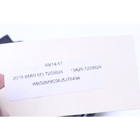 2018 BMW M3 F80 Front Window Regulator Motor Right - 51337281886 OEM