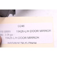 2015 2016 2017 2018 BMW M3 F80 Door Mirror Left Side View OEM