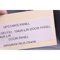 2015-2018 BMW M3 F80 Left Rear Interior Door Panel