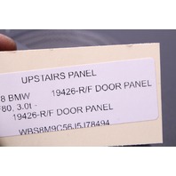 2015-2018 BMW M3 F80 Front Right Interior Door Panel