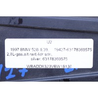 1997-2000 BMW 528i 540i Z3 Front Left Driver Fog Light Lamp Rectangular 63178360575 OEM