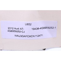 2012-2018 Audi A7 Rear Spoiler Control Module 4G8959252 OEM