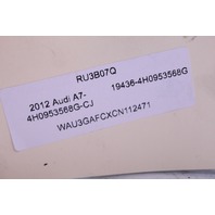 2012 Audi A7 Turn Signal Wiper Column Switch 4H0953568G OEM