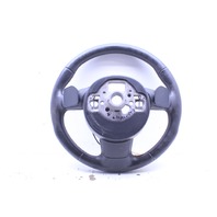 2012 Audi A7 STEERING WHEEL 3 Spoke Paddle Shift Leather Damaged OEM