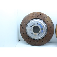 2015 2016 2017 2018 2019 2020 BMW M2 M3 M4 Rear Brake Rotors Pair Set 2284811 2284812 OEM