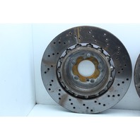 2015 2016 2017 2018 2019 2020 BMW M2 M3 M4 Rear Brake Rotors Pair Set 2284811 2284812 OEM