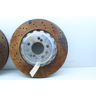 2015 2016 2017 2018 2019 2020 BMW M2 M3 M4 Rear Brake Rotors Pair Set 2284811 2284812 OEM