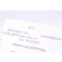 2001-2005 BMW 330i Carbon Fiber Trim 70205979 OEM