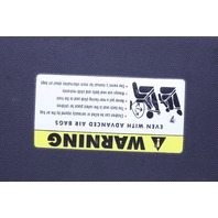 2001-2005 BMW 325i 330i Sedan / Wagon Right Sun Shade Visor Cloth 51167902804 OEM