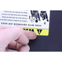 2001-2005 BMW 325i 330i Sedan / Wagon Right Sun Shade Visor Cloth 51167902804 OEM