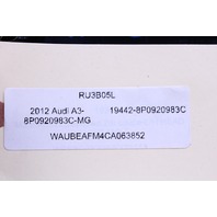 2012 Audi A3 Speedometer Speedo Instrument Cluster OEM