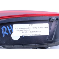 2013-2017 Volkswagen CC Right Tail Light Lid Mounted 3C8945308AA OEM