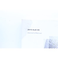 2010 Audi A5 Owner Manual and Case