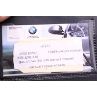 2008 BMW 335i Owners Manual