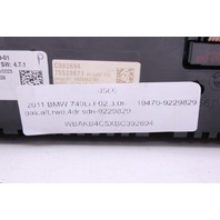 2009-2012 BMW 740i 750i Heater Ac Temperature Climate Control Worn - 61319229829 OEM