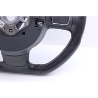 2010-2012 Audi R8 Leather 3 Spoke Steering Wheel Paddle Shifters Has Scuffs OEM