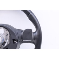 2010-2012 Audi R8 Leather 3 Spoke Steering Wheel Paddle Shifters Has Scuffs OEM