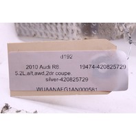 2010 2011 2012 Audi R8 Heat Shield Left Lower 420825729 OEM