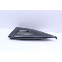 2008-2014 Audi R8 Carbon Fiber Interior Door Handle Cover Left 423868143N OEM