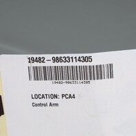 1997-2004 Porsche Boxster 986 Rear Lower Control Arm 98633114305 OEM