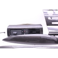 2006 2007 BMW M6 Carbon Fiber Trim Set Dash Console Door Panel E63 E64 OEM