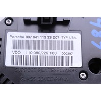 2007 2008 Porsche 911 997 Speedometer Instrument Cluster 6 Speed OEM