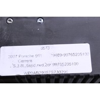 05-08 Porsche 911 997 Boxster Cayman Tire Air Compressor 99765205100 OEM