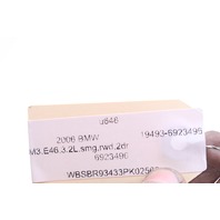 2003 BMW 330ci M3 Headlight Switch OEM