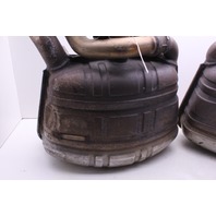 2005-2008 Porsche 911 997 Eisenmann Valved Sport Exhaust Mufflers Dents OEM