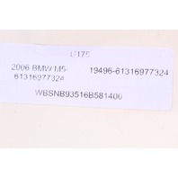 2006 BMW M5 Turn Signal Wiper Steering Column Switch Housing OEM