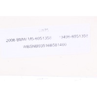 2006 BMW M5 Steering Column Angle Sensor Clock Spring OEM