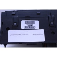 2006 BMW M5 Seat Heater Parking Switch Panel Module 6985807 OEM