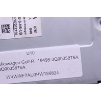2017 Volkswagen GTI Navigation Infotainment Control Module OEM
