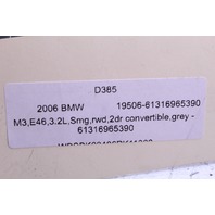 2006 BMW 330ci M3 Headlight Switch 6965390 OEM