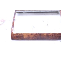 1998-2001 BMW 740i E38 On Board Monitor Surround Bezel Trim Wood 51168381229 OEM