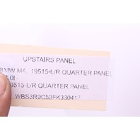 2015 2016 2017 2018 2019 2020 BMW M4 F82 Interior Quarter Trim Panel Left