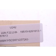 2015 BMW 228i PDC Parking Assist Sensor 66209261613 OEM