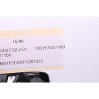 2012 2013 2014 2016 BMW 228i 328i Sunroof Switch Dome Map Reading Light OEM