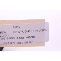 BMW 228i 230i M2 M235i M240i Front Right Interior Sun Visor 51448061846 OEM