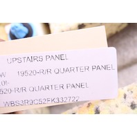 2015-2018 BMW M4 Coupe F82 Right Rear Interior Quarter Panel Assembly