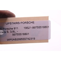 2005-2012 Porsche 911 997 Coupe Rear C Pillar Molding Right Leather OEM